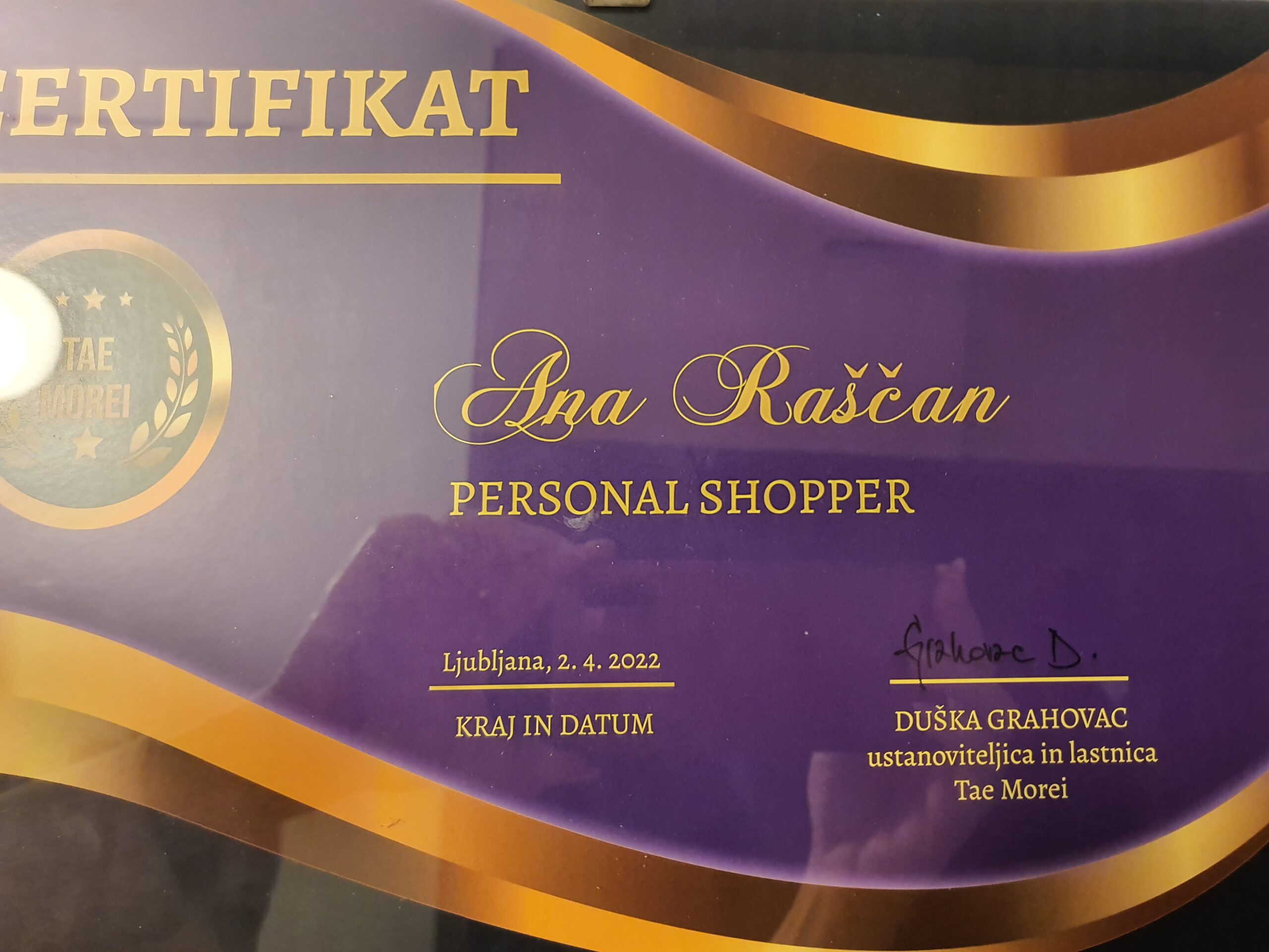certifikat
